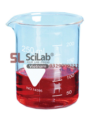 Cốc thủy tinh thấp thành Rasotherm